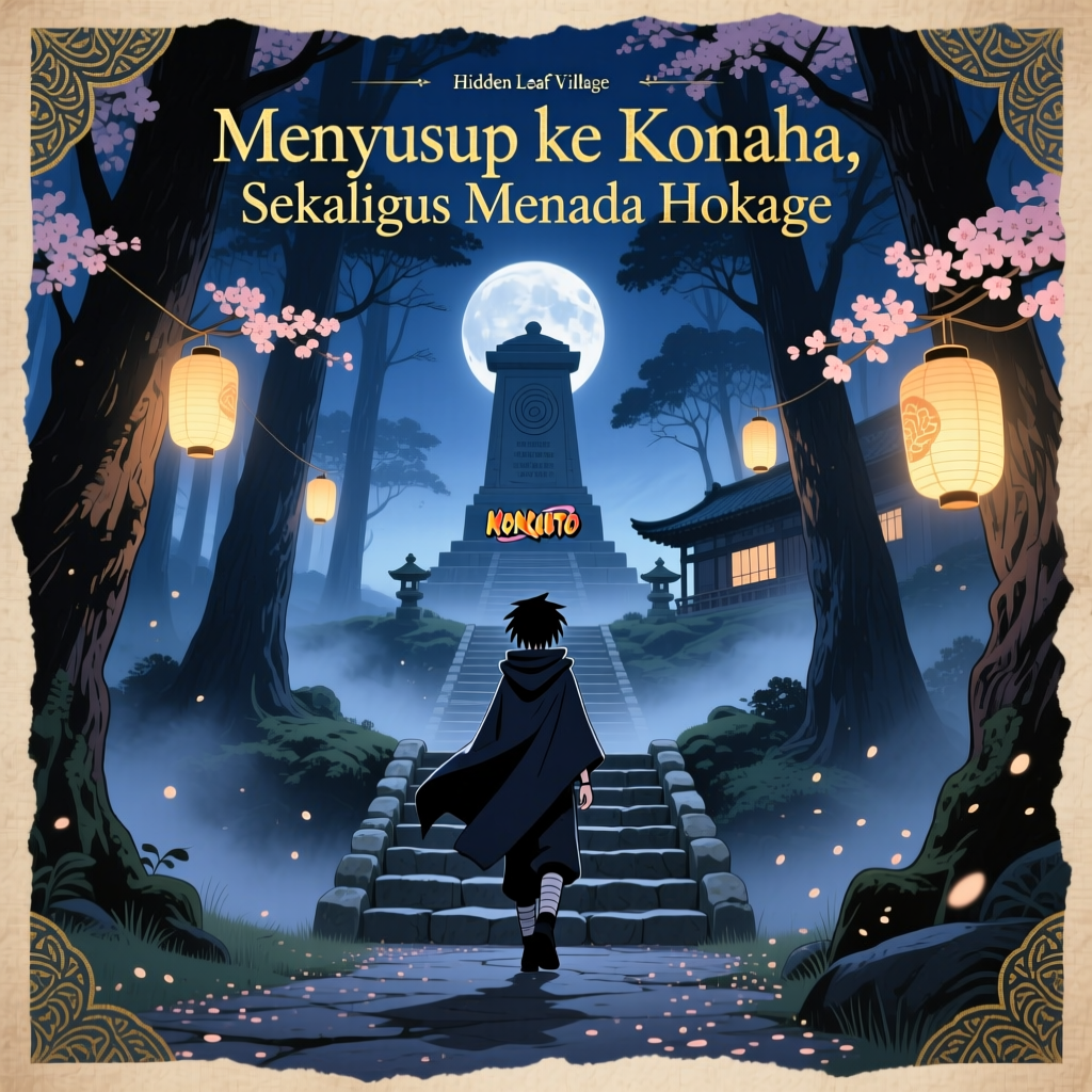 Menyusup ke Konoha, Sekaligus Menjadi Hokage