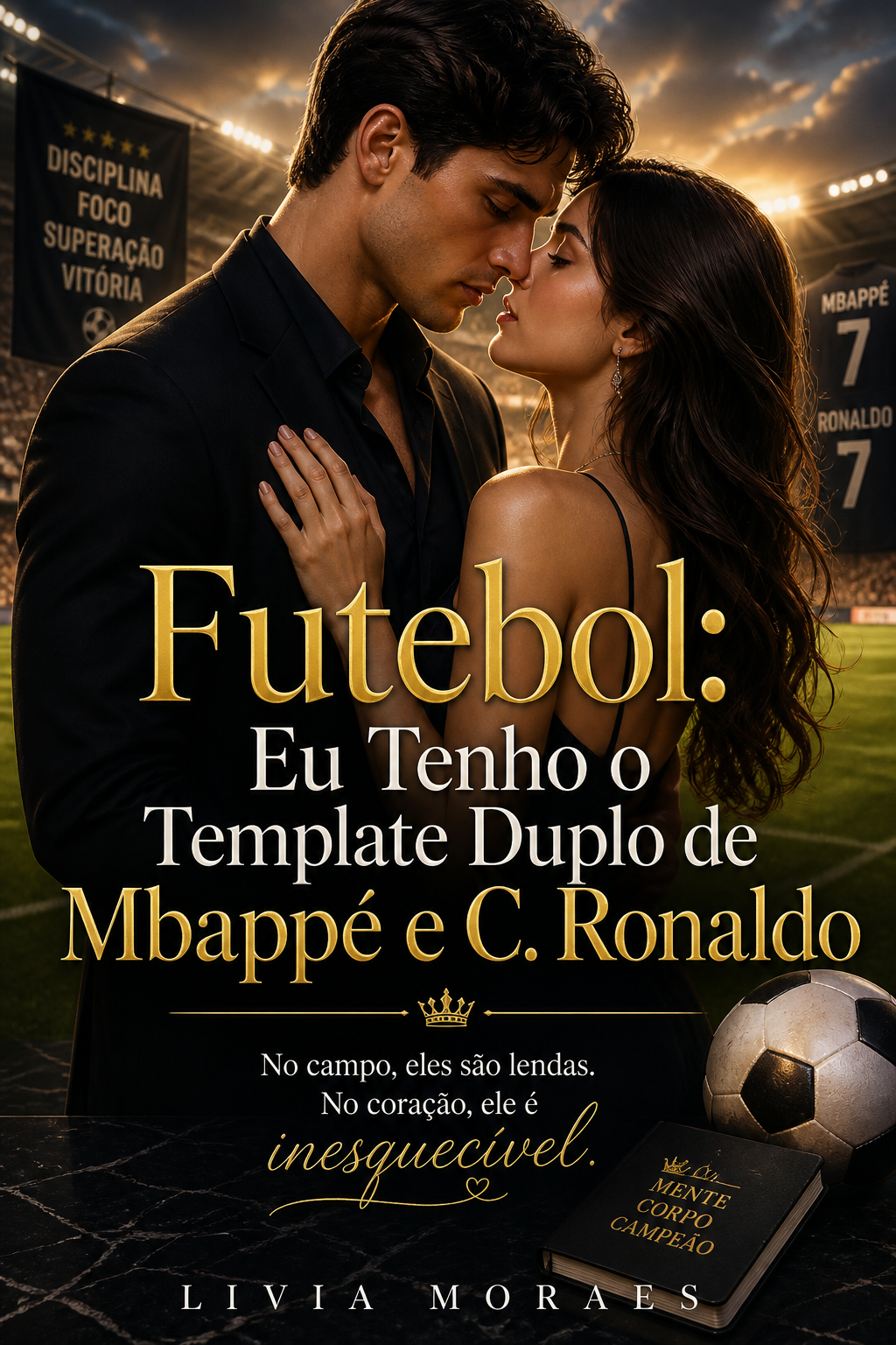 Futebol: Eu Tenho o Template Duplo de Mbappé e C. Ronaldo